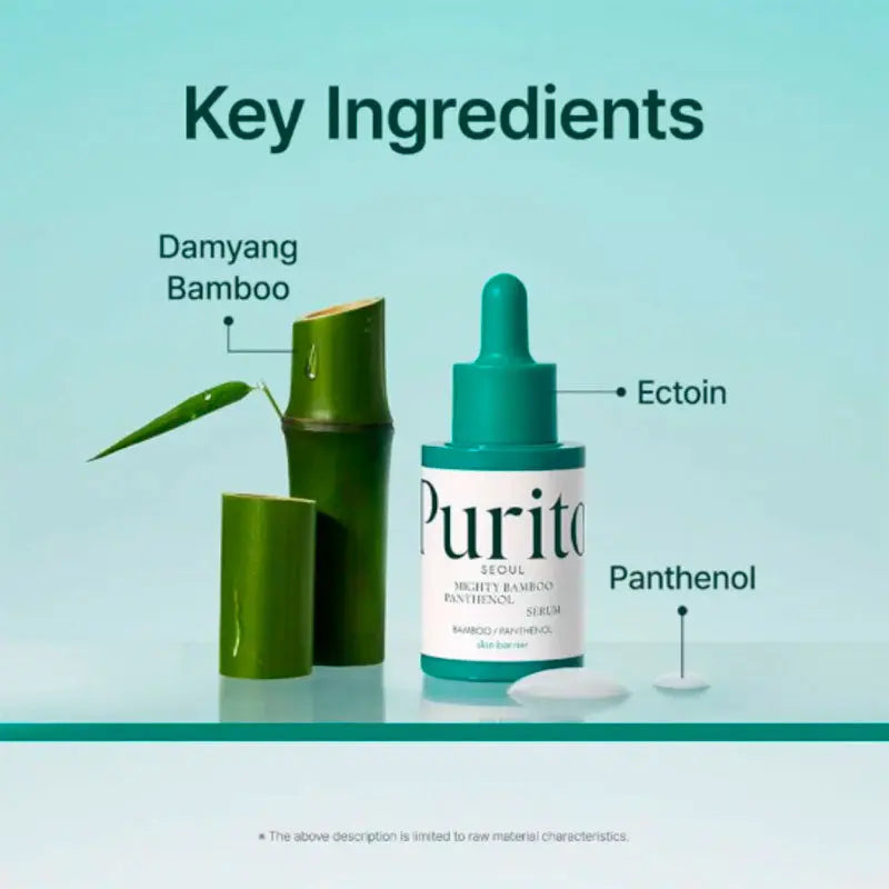 Purito Mighty Bamboo Panthenol Serum 30ml-4