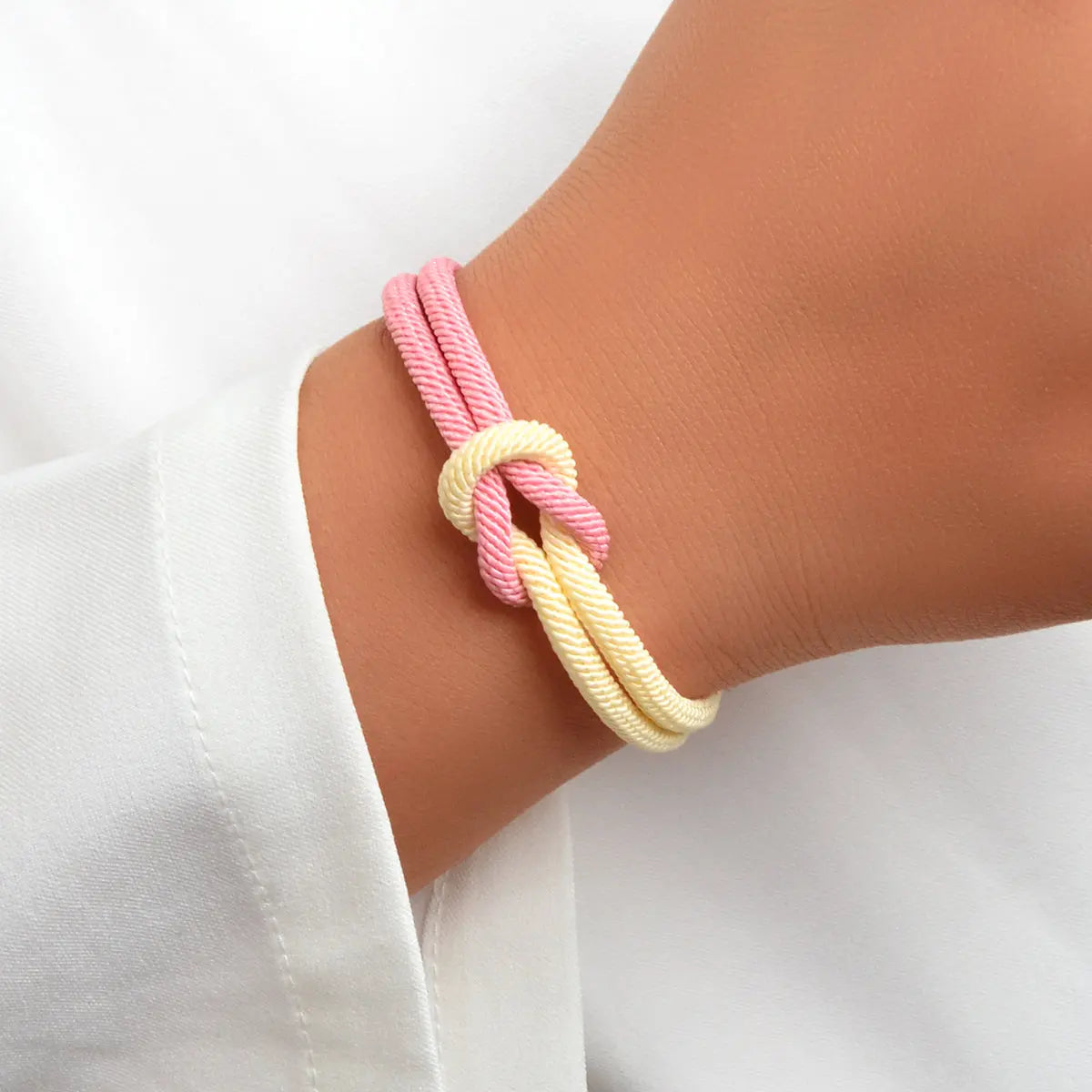 Colorful Handmade Braided Rope Wrap Lightweight Friendship Surfer Women Bracelet Feelontop Jewellery