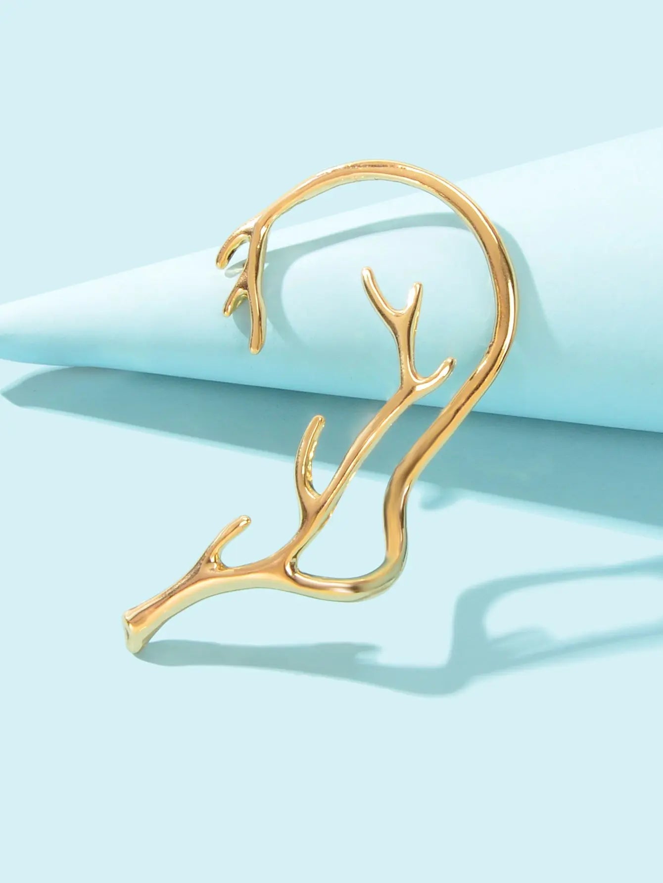 Personality No Piercing Cartilage Ear Cuff Ear Clip Wrap Gold Earring Girls Gift Feelontop Jewellery