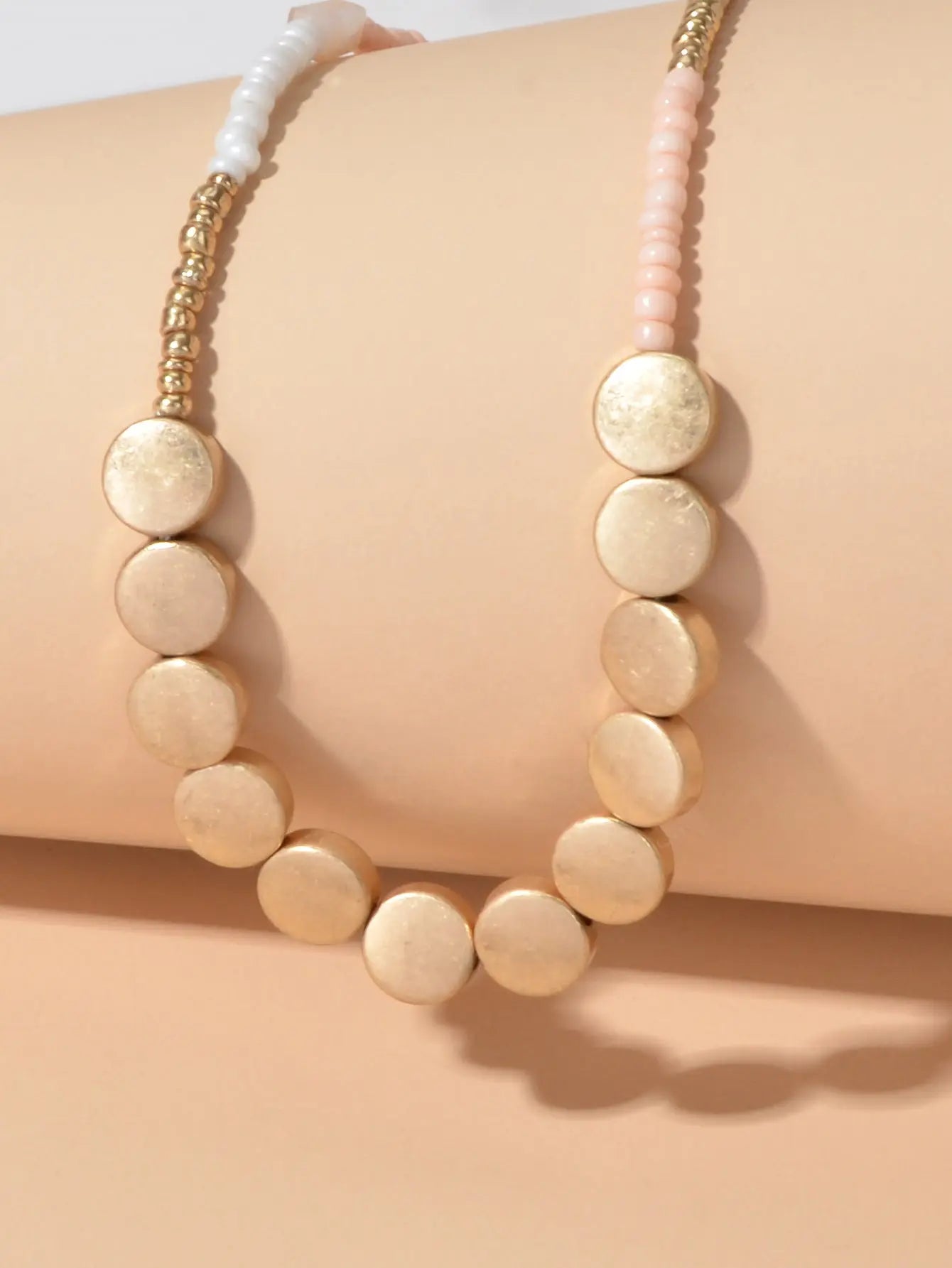 Bohemian Jewellery Ethnic Handmade Multi-colored Beads Charm Long Chain Necklace Feelontop Jewellery