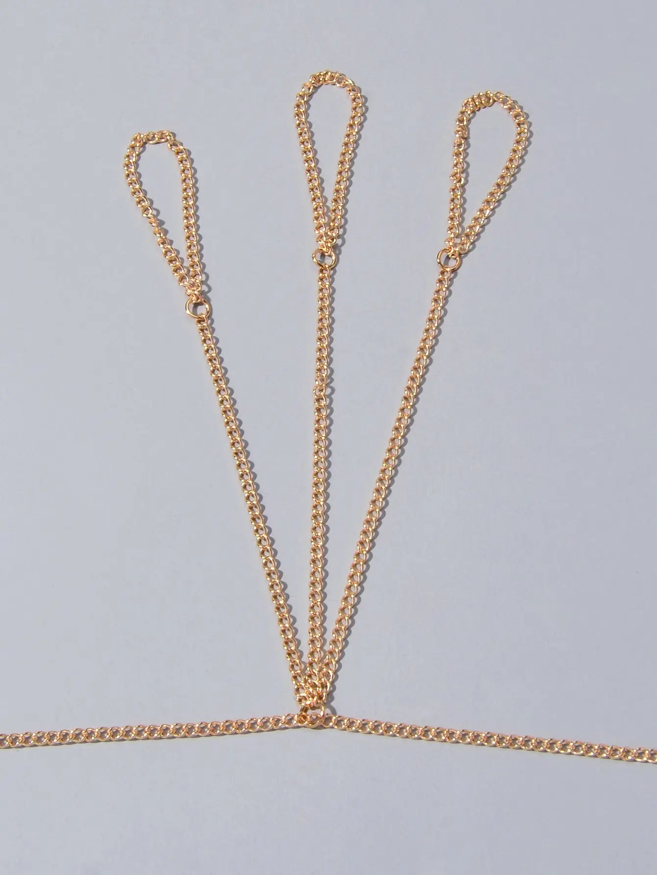 Body Jewellery Gold Chain with Finger Unique Boho Chic Slave Bracelets for Women Feelontop Jewellery