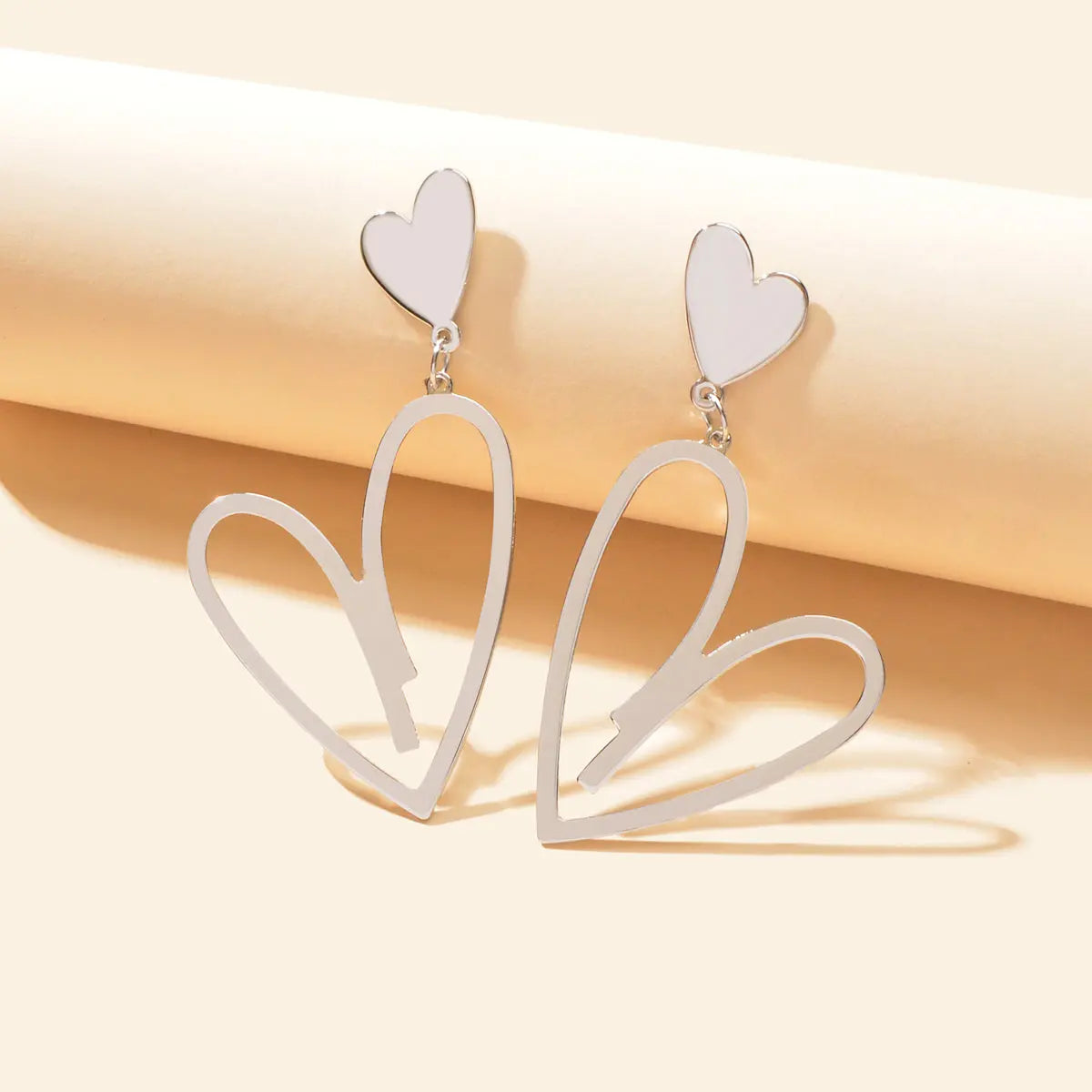Romantic Heart-shaped Earrings Stylish Ear Accessories Dainty Gifts for Women Feelontop Jewellery
