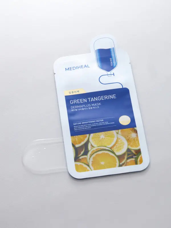 Mediheal Dermaplus Green Tangerine Mask 22ml-4