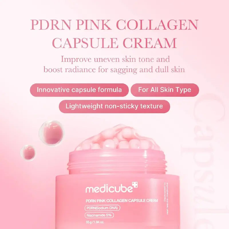 medicube PDRN Pink Collagen Capsule Cream 55g-2