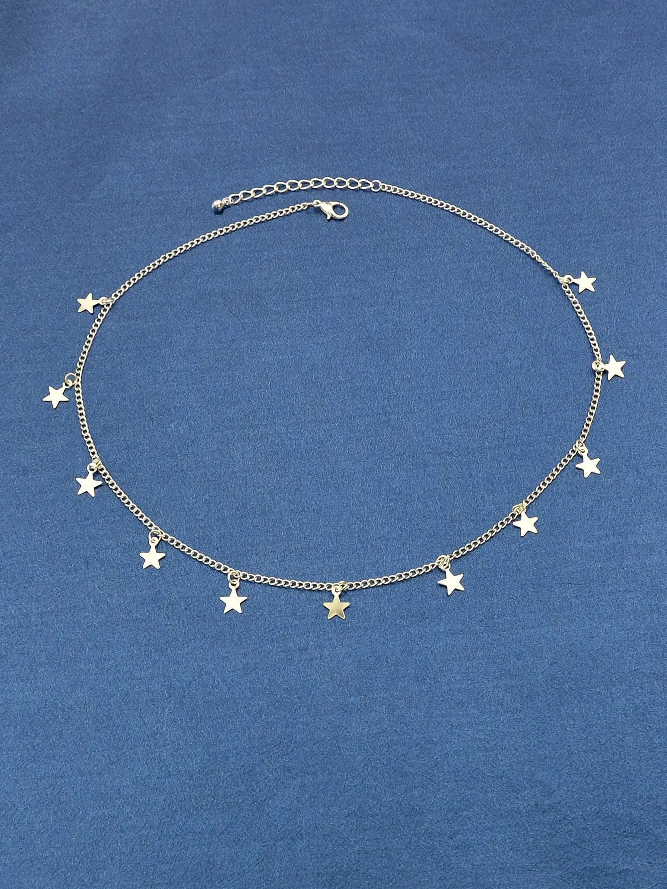 AU Local Boho Five-pointed Charm Choker Simple Casual Collarbone Necklace Collar Feelontop Jewellery