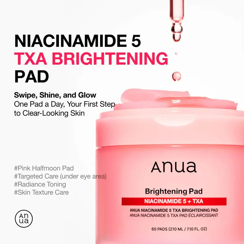 Anua Niacinamide 5 TXA Brightening Pad 210ml / 60pads-2