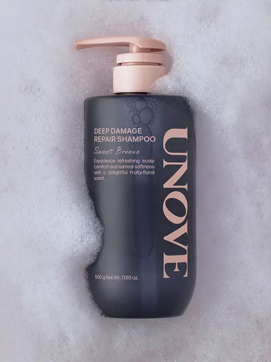 Unove Deep Damage Repair Shampoo 500ml - Sweet Breeze-0