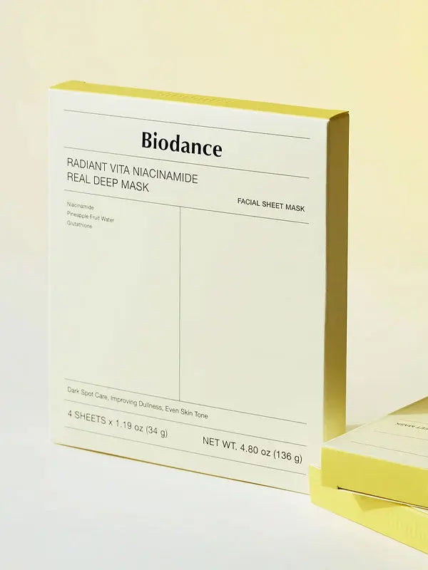 Biodance Radiant Vita Niacinamide Real Deep Mask 34g-0