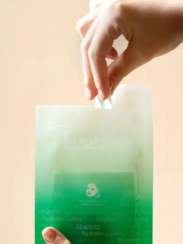 Axis-y Mugwort Green Vital Energy Complex Sheet Mask 27ml-2