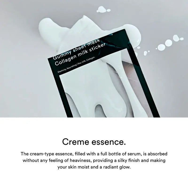 Abib Gummy Sheet Mask #Collagen Milk Sticker 27ml-2