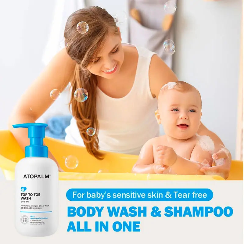 Atopalm Top to Toe Wash 300ml Atopalm