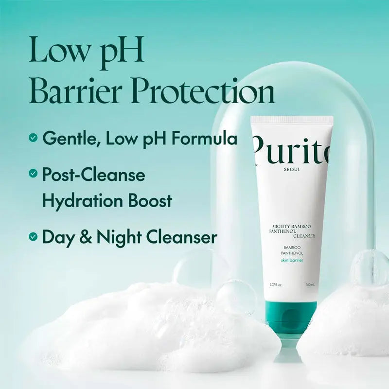 Purito Mighty Bamboo Panthenol Cleanser 150ml-3