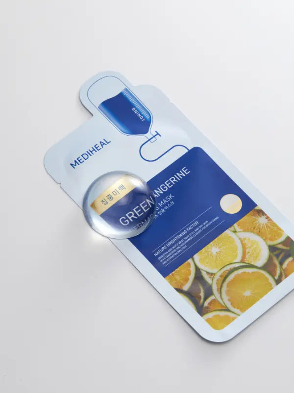 Mediheal Dermaplus Green Tangerine Mask 22ml-3