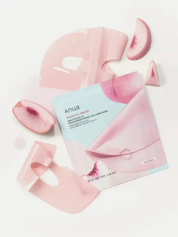 Anua Peach 70 Niacin Brightening Collagen Mask 38g-2