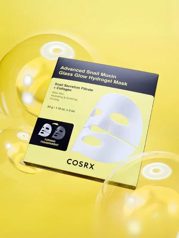 COSRX Advanced Snail Mucin Glass Glow Hydrogel Mask 35g-0
