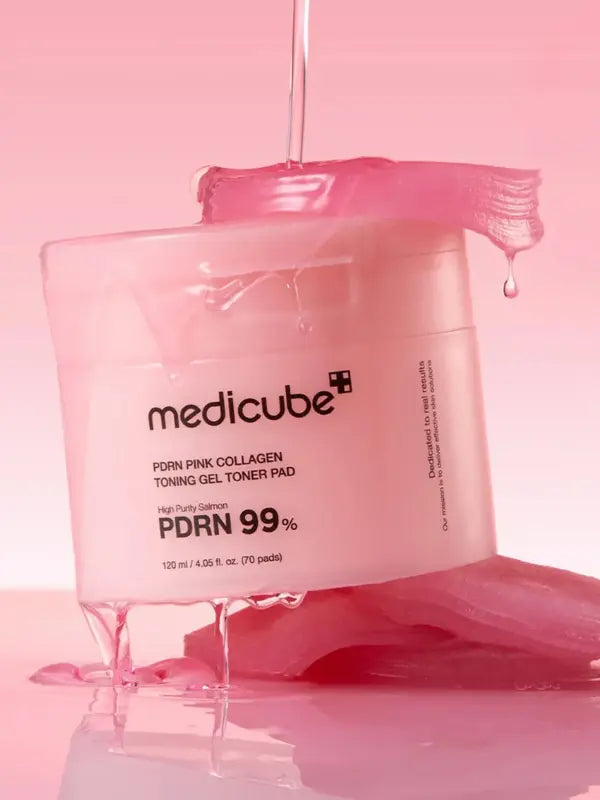 medicube PDRN Pink Collagen Toning Gel Toner Pad 120ml / 70pads-2
