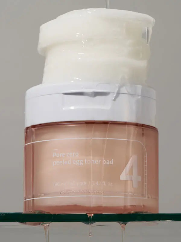 numbuzin No.4 Pore Zero Peeled Egg Toner Pad 190ml / 70pads-3