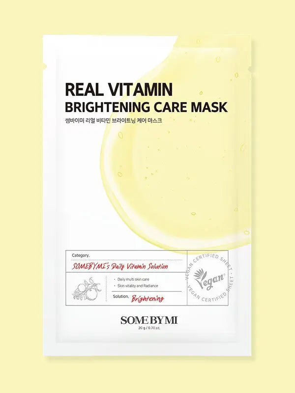 SOME BY MI Real Vitamin Brightening Care Mask 20g-0